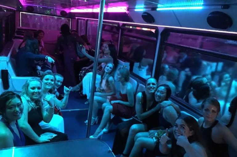 School Ball Party Bus Hire
